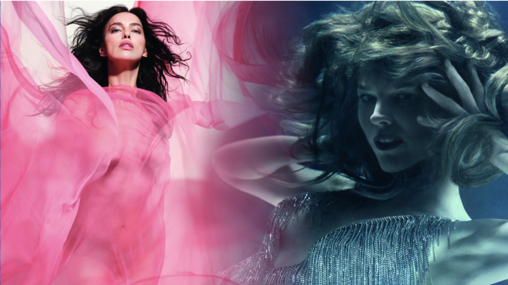 Herzigová jako žhavá mořská víla, ohnivá tenistka Williams či vichřice Irina. Dechberoucí krásky v kalendáři Pirelli 