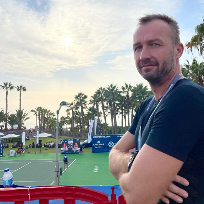 Michal je fyzioterapeutem nejslavnějších světových tenistů. 