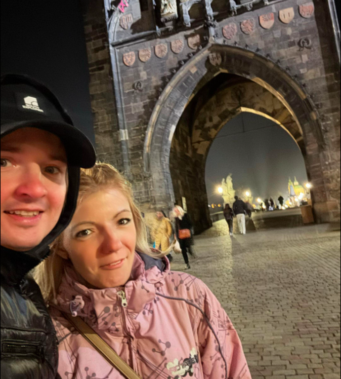 Zamilovaná dvojice.