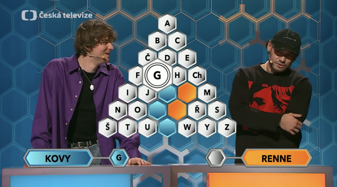 Kovy a Renne Dang se utkali v AZ-kvízu.