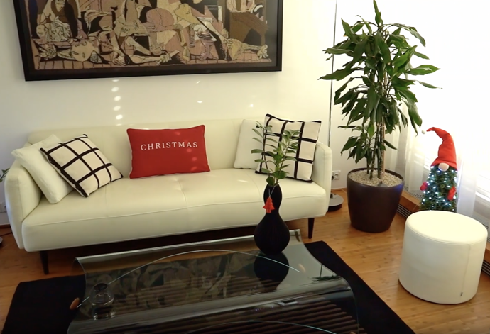 Byt Štefana Margity, kde to má velmi rád.