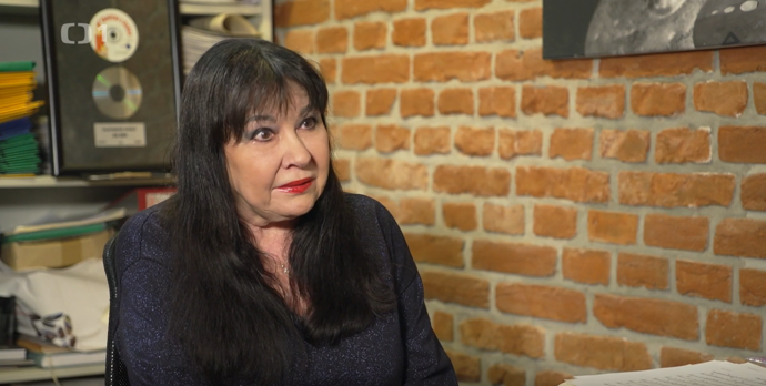 Dagmar Patrasová ve 13. komnatě Felixe Slováčka. 