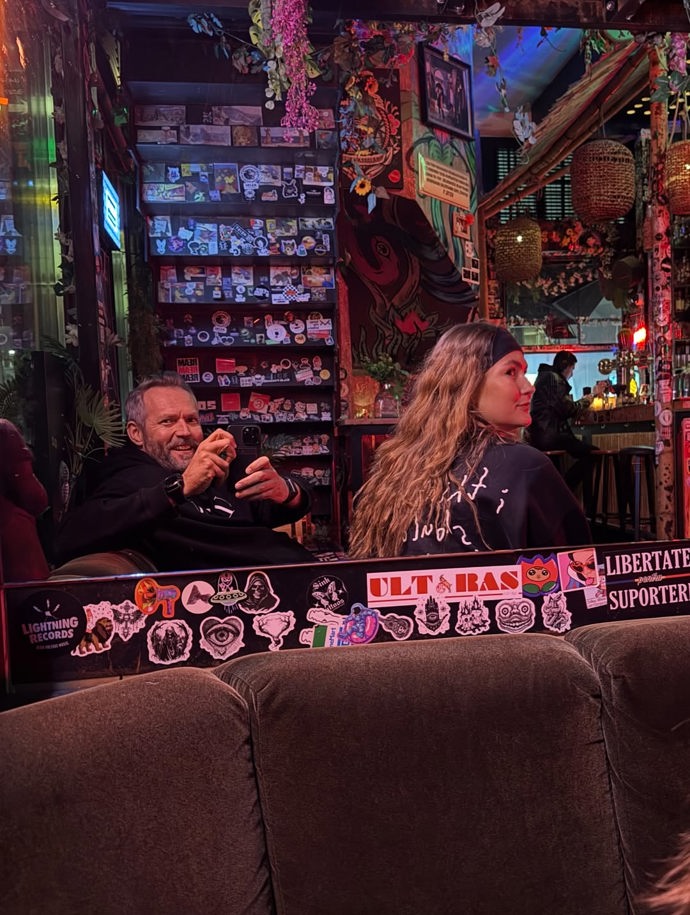 Ondřej Novotný vyrazil s dcerou do Amsterdamu.