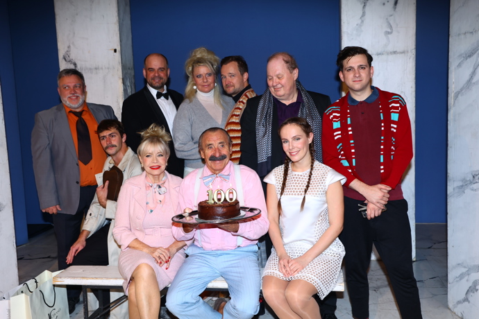 Pavel Zedníček v představení Lakomec. 