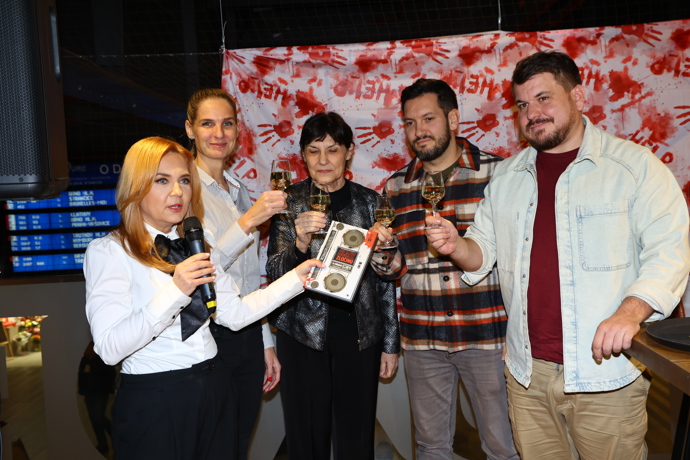 Křest knihy Hlasy zločinu.