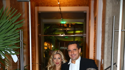 FOTO: Roman Šebrle přišel na party Primy v doprovodu partnerky.