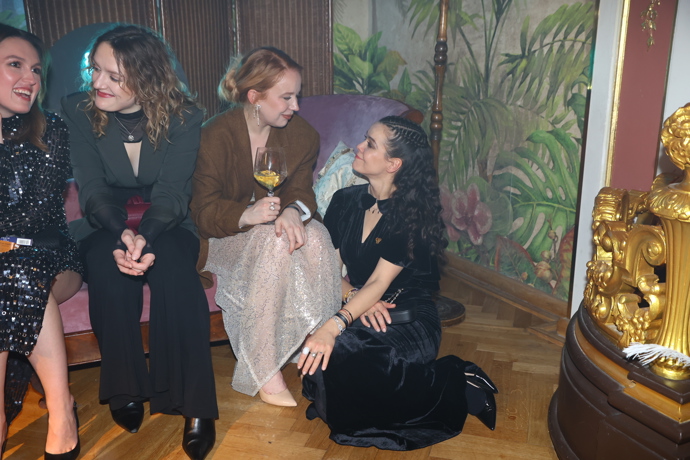 Alena Doláková na Iluminate party. 