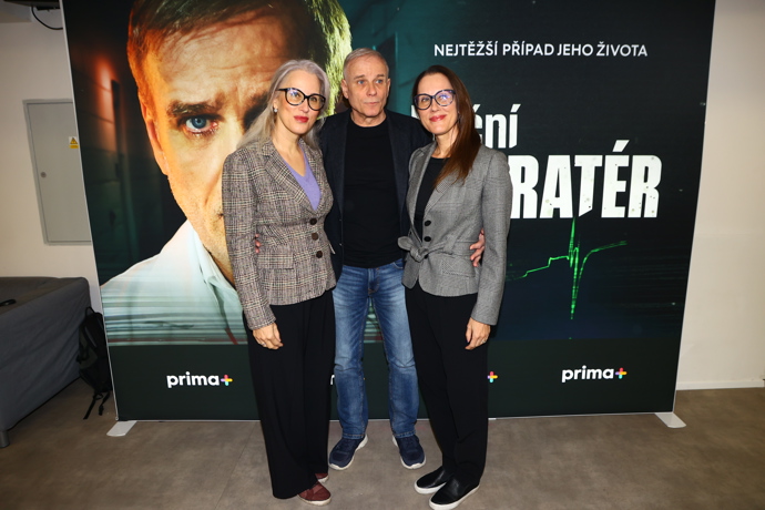 Lukáš Vaculík a sestry Bártů. 