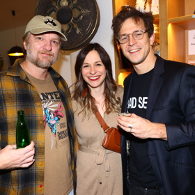 Veronika Khek Kubařová a Igor Orozovič na tiskovce k novému filmu Na horách.