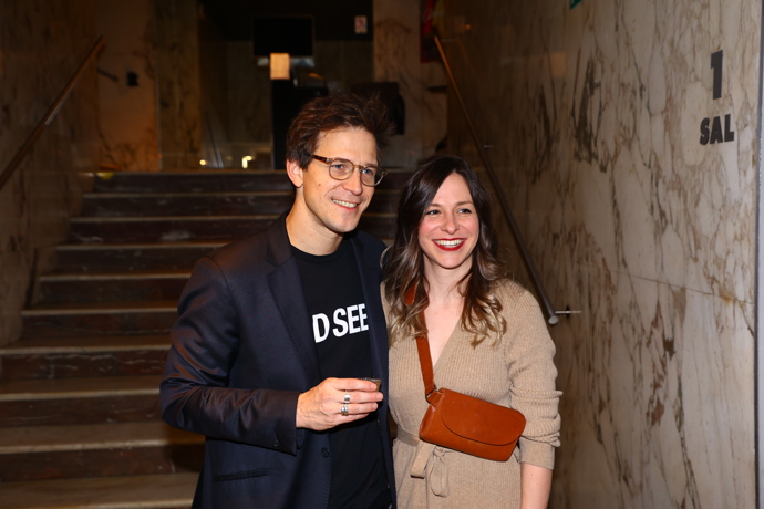 Veronika Khek Kubařová a Igor Orozovič společně zapózovali.