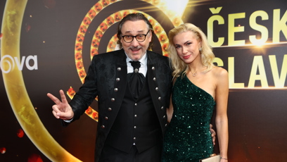 FOTO: Marian Vojtko po boku své půvabné partnerky.