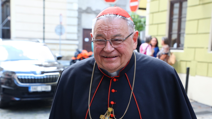 Český arcibiskup Dominik Duka.