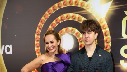 FOTO: Monika Absolonová vzala na Slavíky syna Venduly Pizingerové a Svobody.