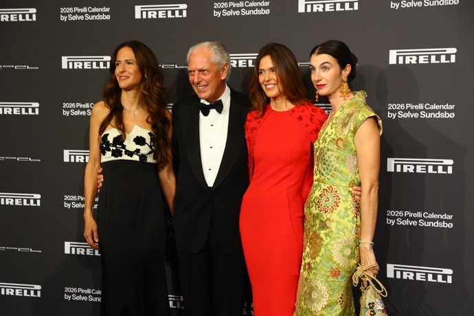 Představení nového kalendáře Pirelli přilákalo množství známých tváří.