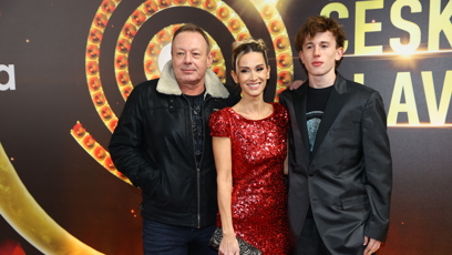 FOTO: Michal Dvořák s rodinou.