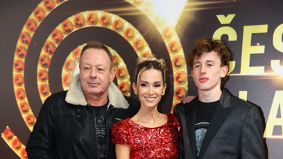 FOTO: Michal Dvořák s rodinou na Slavících.