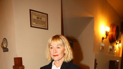 FOTO: Dana Batulková dorazila na křest Ozzákovi kuchařky.