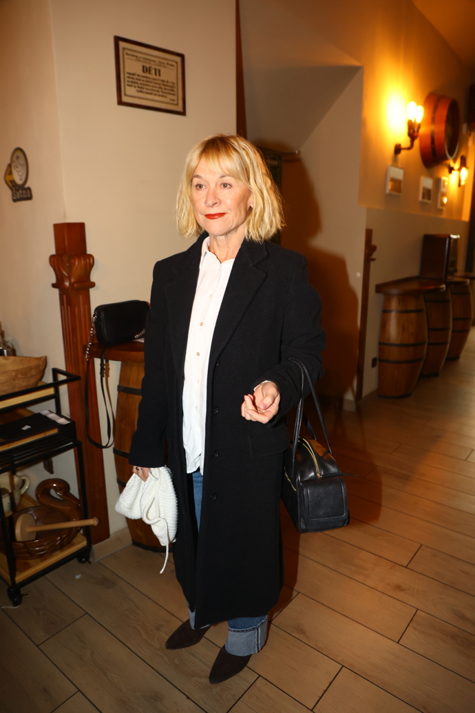 Dana Batulková dorazila na křest Ozzákovy kuchařky.