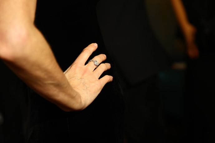 Eva Herzigová a její prsten.