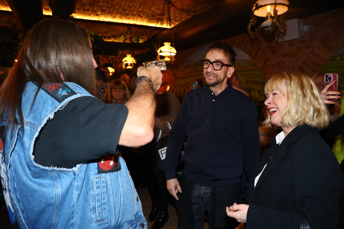 Na křtu panovala dobrá nálada.