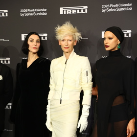 Susie Cave, Tilda Swinton a Irina Shayk.