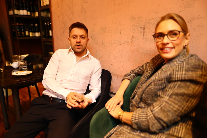 Sára Milfajtová a Jiří Mádl. 