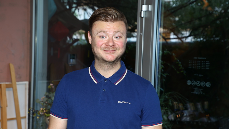 Herec Filip Kaňkovský.