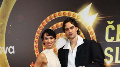 FOTO: Radka Pavlovčinová doprovodila na Slavíky svého bratra Adama.