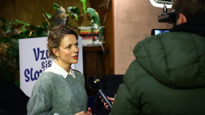 FOTO: Andrea Růžičková během rozhovoru pro eXtra.cz.