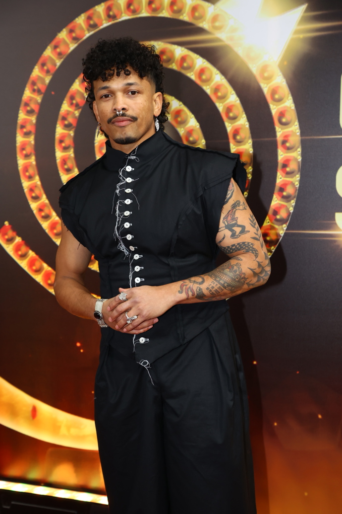 Ben Cristovao ukázal potetované ruce.