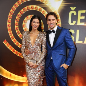 Honza Michálek se svou partnerkou Patricií.