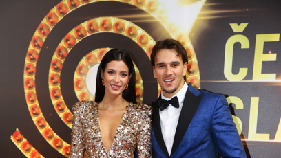 FOTO: Honza Michálek se svou partnerkou Patricií.