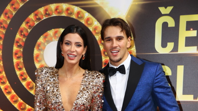 FOTO: Honza Michálek se svou partnerkou Patricií.