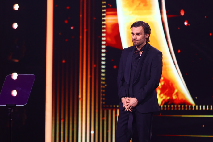 Moderátor Leoš Mareš měl velmi dojemnou řeč.