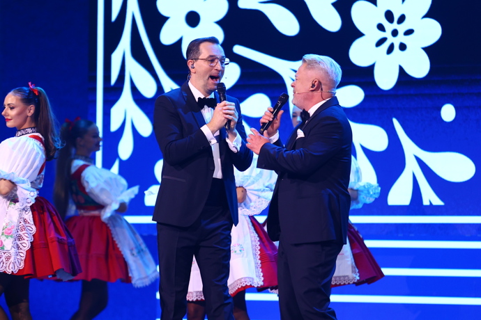 Aleš Háma spolu s Ondrou Sokolem nešetřili vtípky.