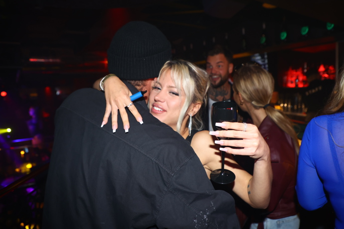 Klaudia Németová se pořádně uvolnila. 