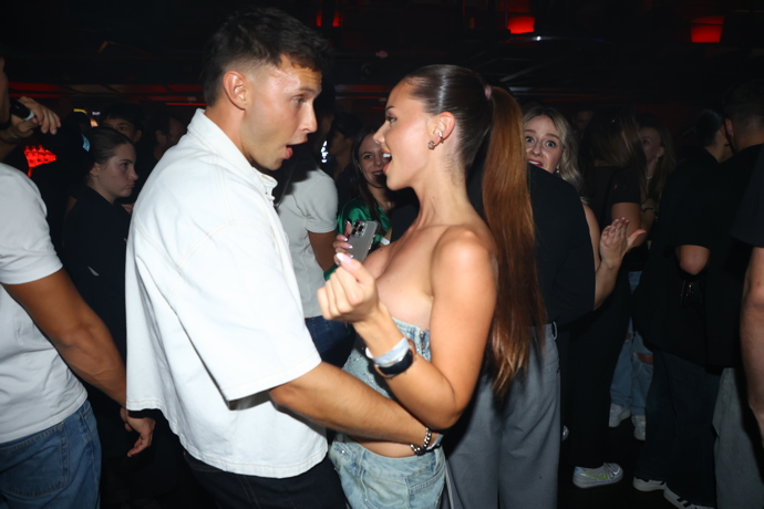 Gabriela Gašpárová a Petr Havránek na parketě. 