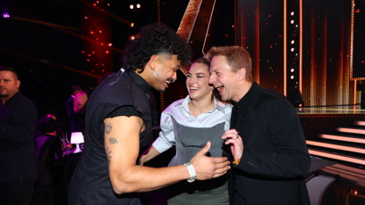 FOTO: Tahle trojice se velmi dobře bavila.