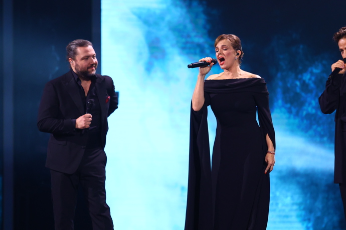 Felix Slováček mladší, Marta Jandová, Milan Peroutka a kapela Aničky Slováčkové.