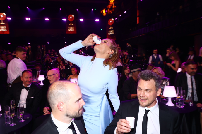 Monika Absolonová to do sebe kopla.