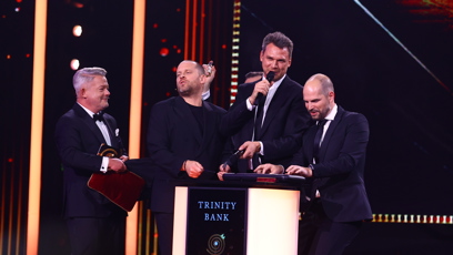 FOTO: Vojta Dyk vystoupil před publikem s Jakubem Prachařem a Janem Maxiánem.