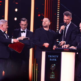 Vojta Dyk, Jakub Prachař a Jan Maxián předvedli show.