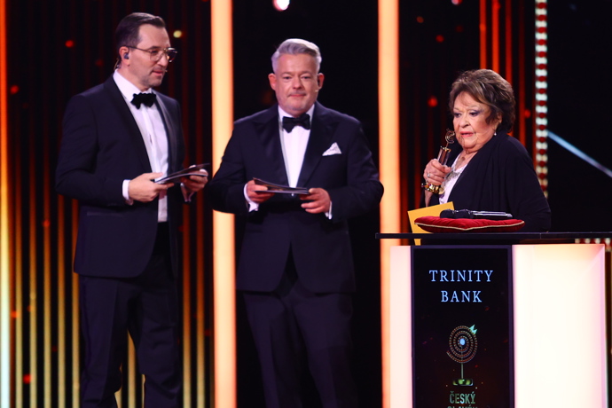 Jiřina Bohdalová na Českém slavíkovi.