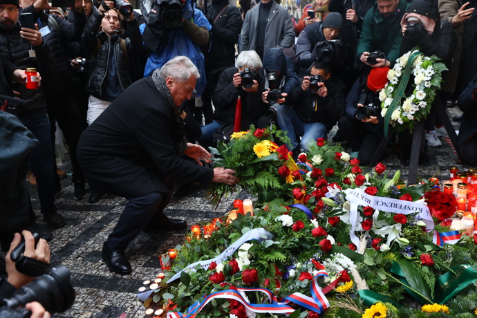 Primátor Prahy Bohuslav Svoboda.