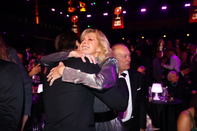 Helena Vondráčková se radovala z úspěchu Václava Noida Bárty.