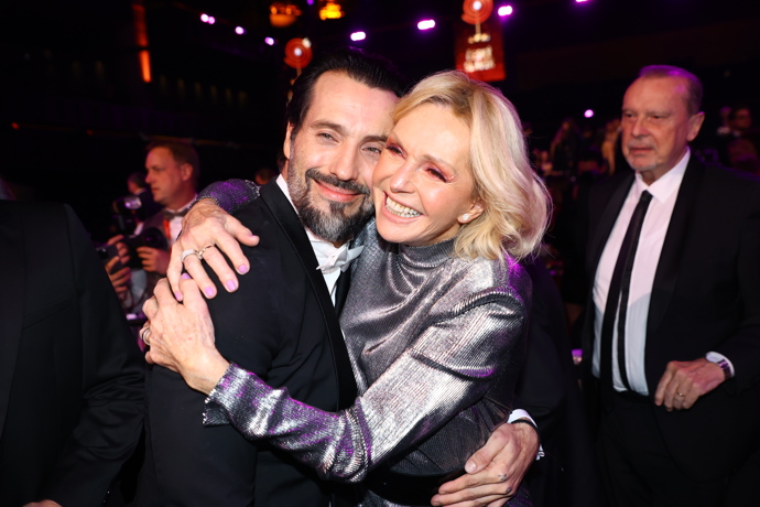 Helena Vondráčková se radovala z úspěchu Václava Noida Bárty.