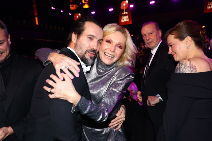 Helena Vondráčková se radovala z úspěchu Václava Noida Bárty.