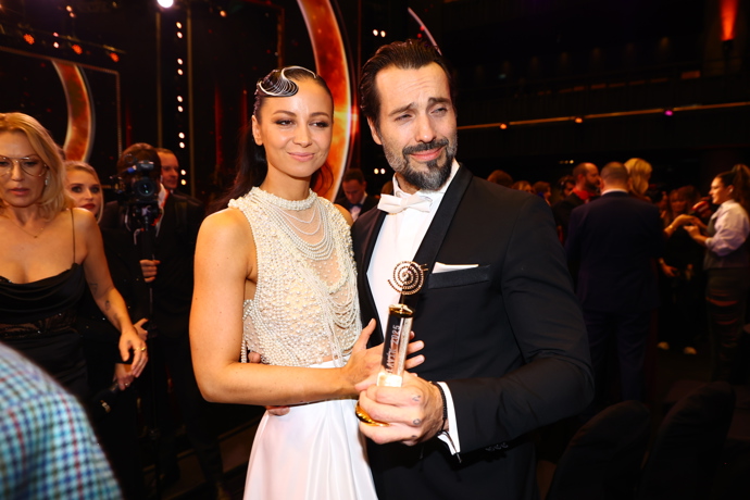 Václav Noid Bárta se svou ženou Eliškou.