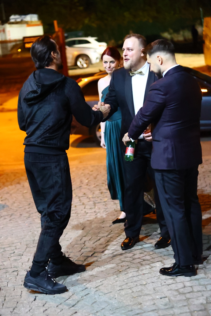 Václav přijámal gratulace.