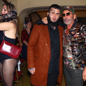 Leo Beránek s otcem. 